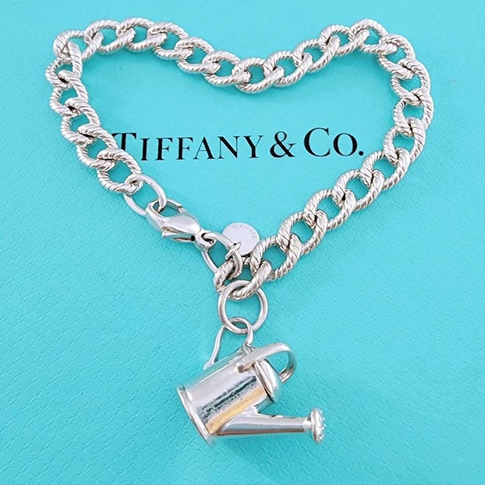 Tiffany & Co. Watering Can Charm Bracelet